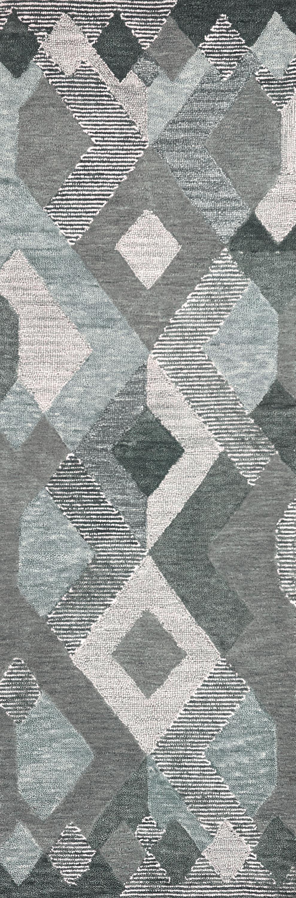Rug runner, 2' x 8'.