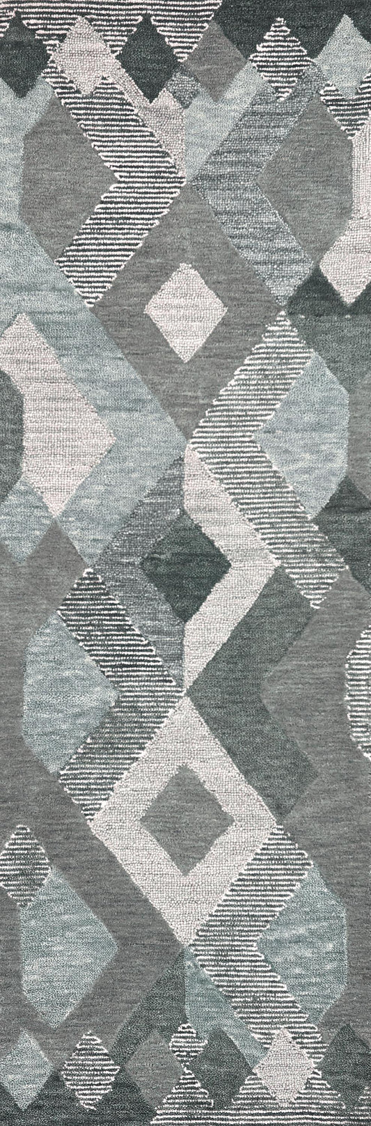 Rug runner, 2' x 8'.
