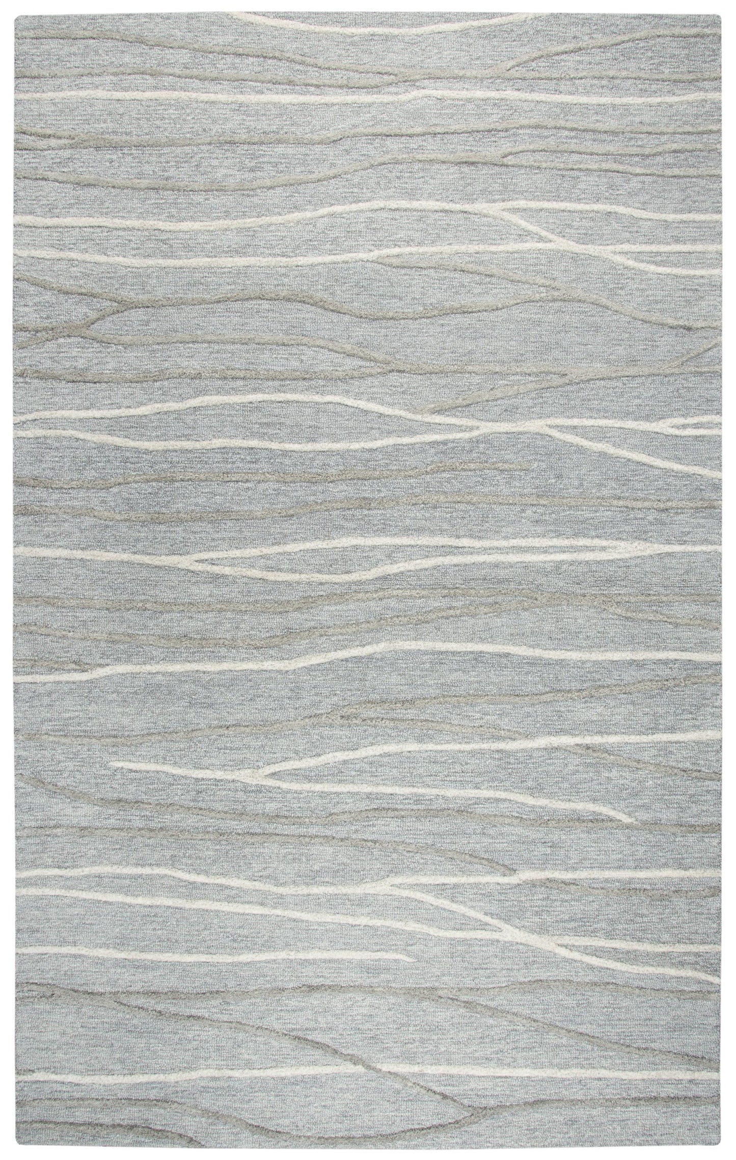 Contemporary rug, 5' x 8'.