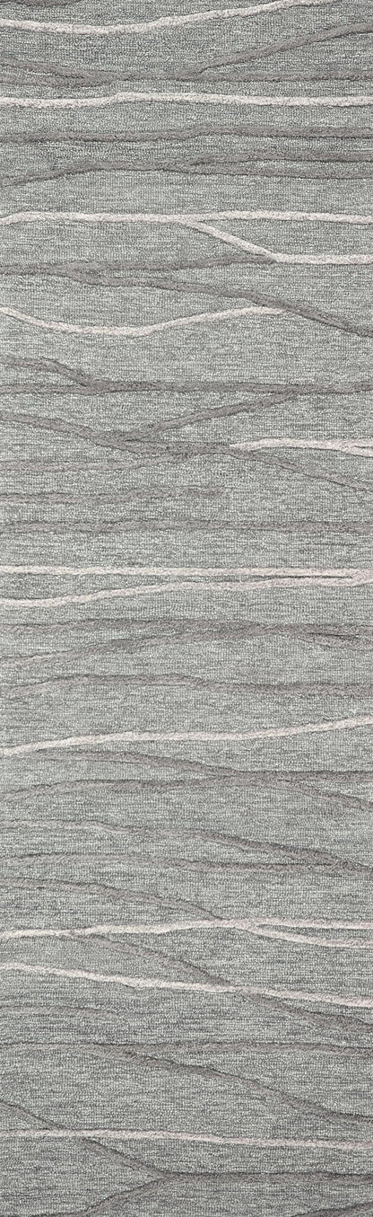 Idyllic Contemporary rug runner, 2' x 8', IDYID968A33552608