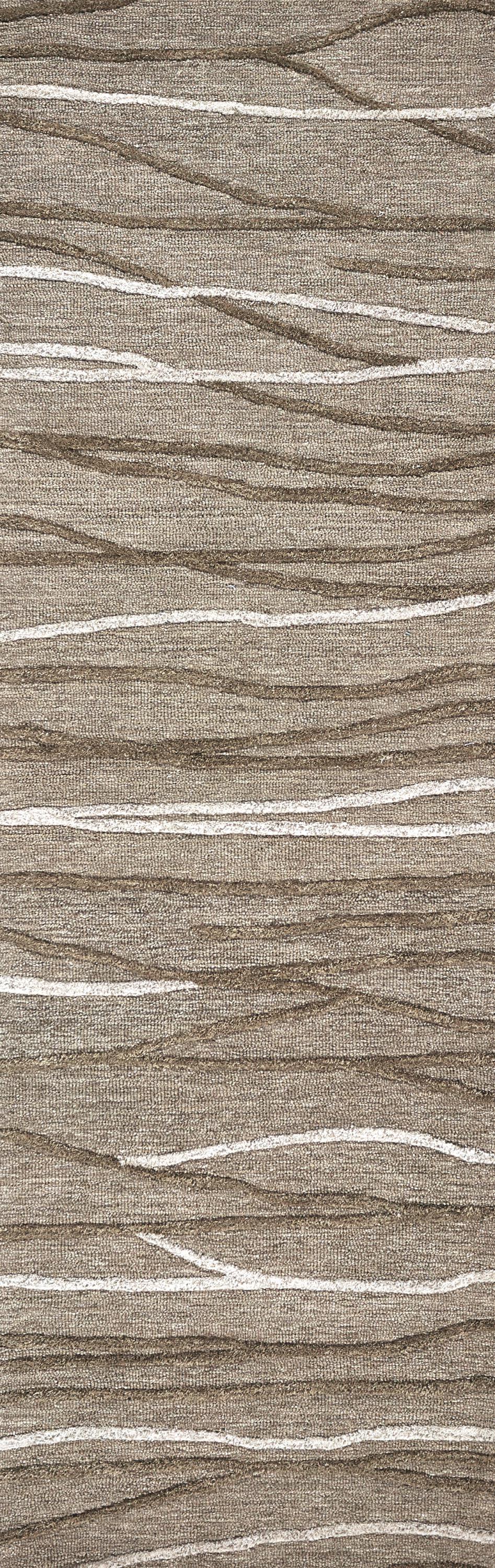 Idyllic Contemporary rug, 2' x 8' runner