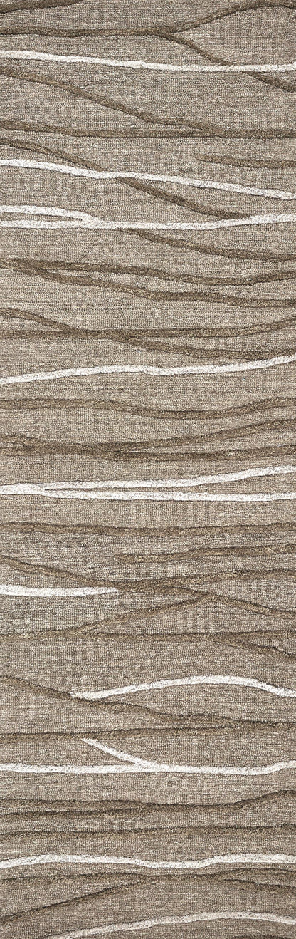 Idyllic Contemporary rug, 2' x 8' runner