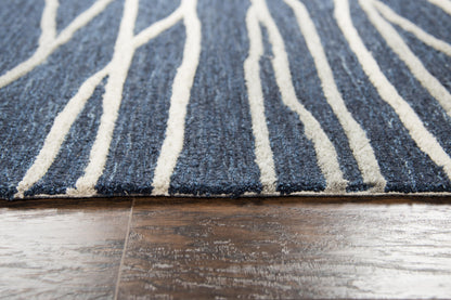 Idyllic Contemporary rug, 2' x 8'.