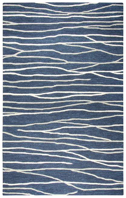Contemporary area rug, 8' x 10'.