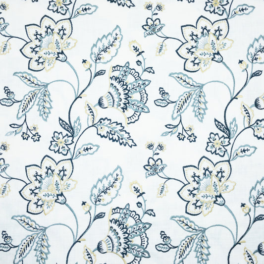 STOUT TEXTILES  MULTIPURPOSE,EMBROIDERIES TRADITIONAL, FLORAL MOONSTONE   - ILLI-1