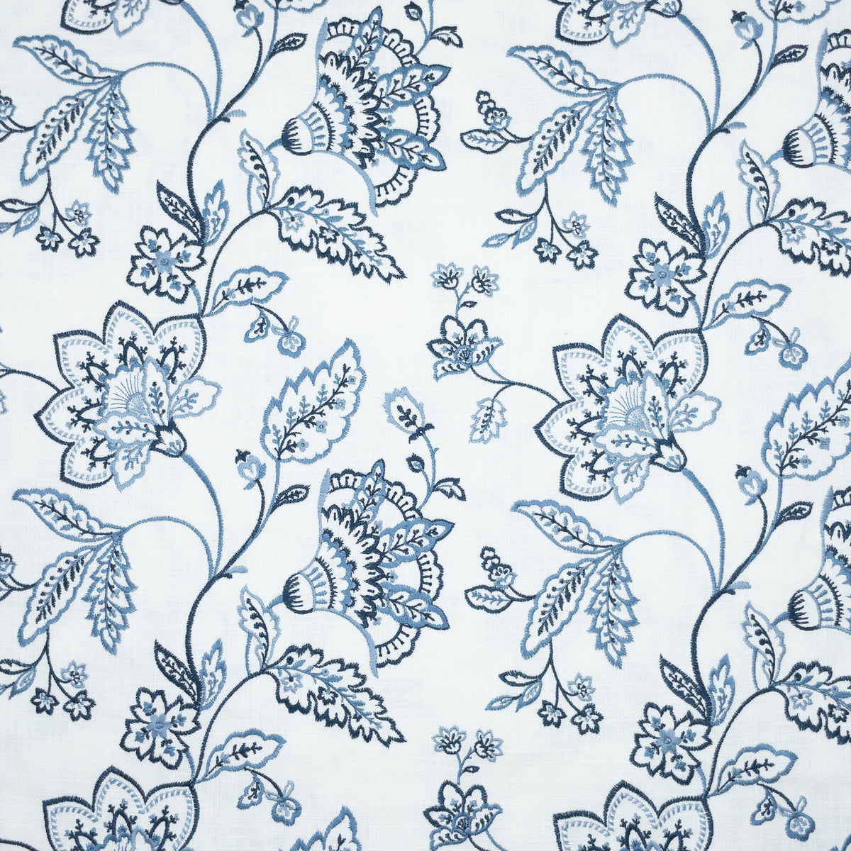 STOUT TEXTILES  MULTIPURPOSE,EMBROIDERIES TRADITIONAL, FLORAL CADET,FEDERAL   - ILLI-2