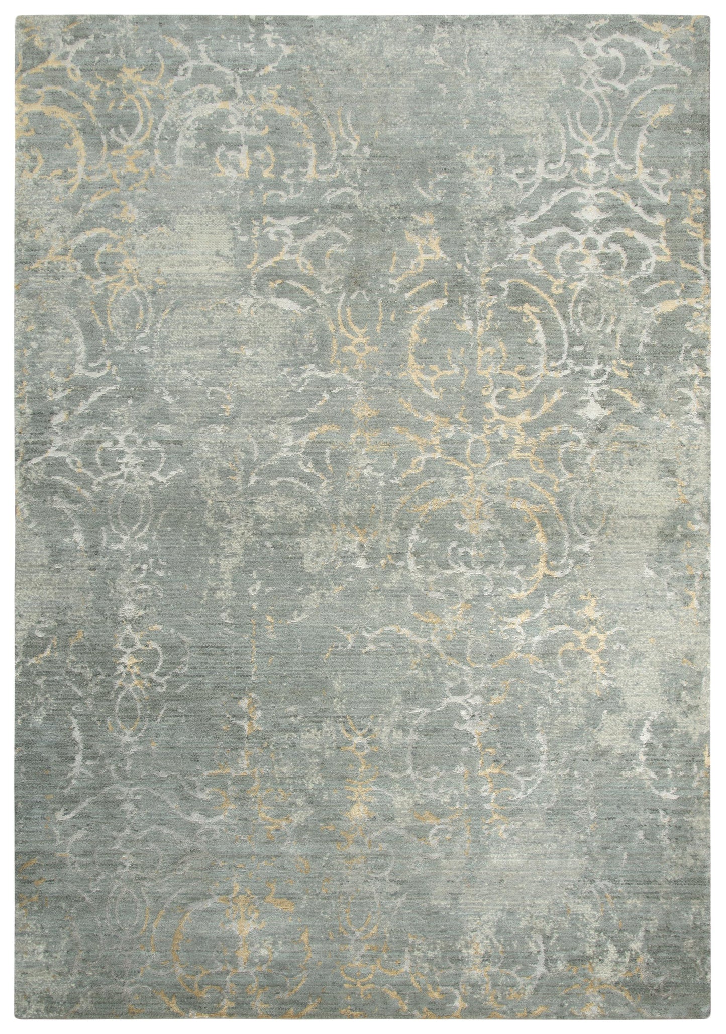 Transitional rug, 2' x 3'.