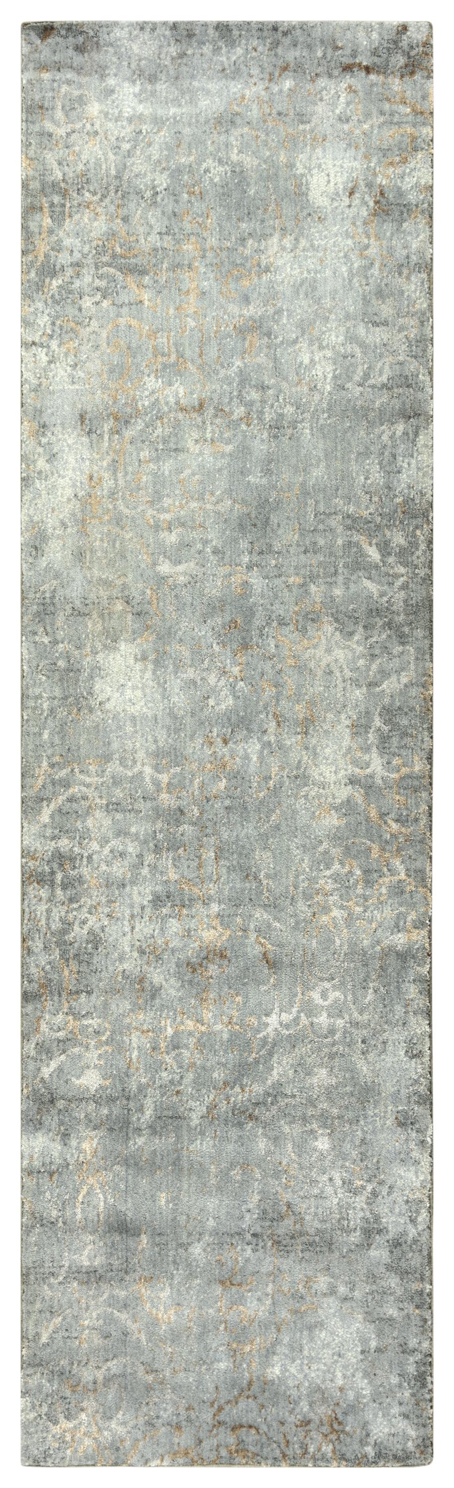 Runner rug, transitional style, 2' x 8'.