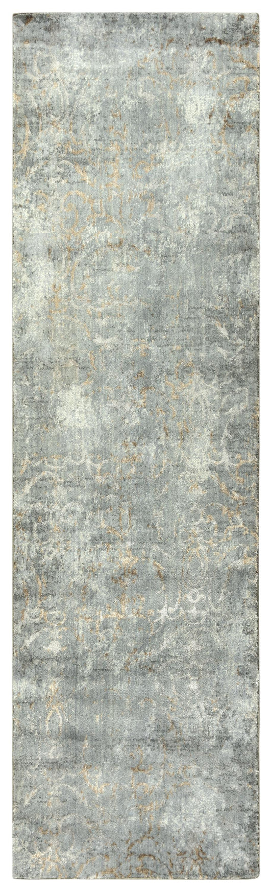 Runner rug, transitional style, 2' x 8'.