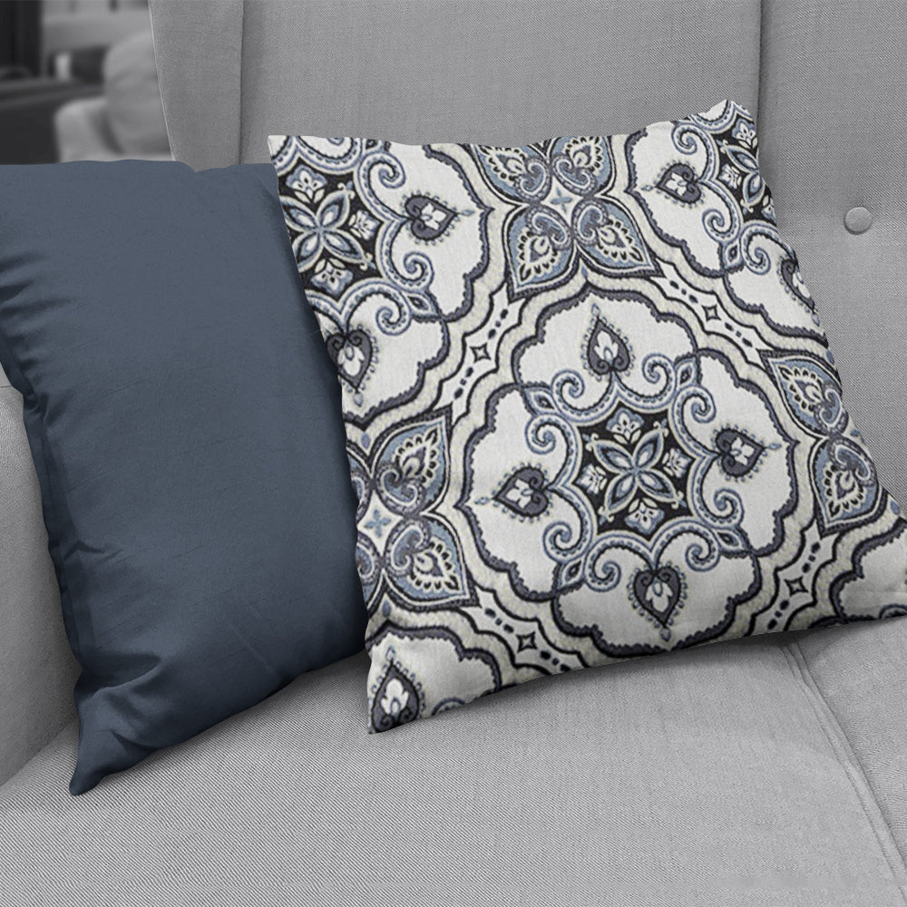 NICHOLASJOHN INC NJ-CANASTA Indigo Medallion   Fabric - NJ25-1650