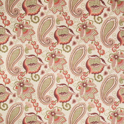 KRAVET BASICS PRINT PAISLEY IVORY,PINK,KHAKI   - INFUSION.317.0