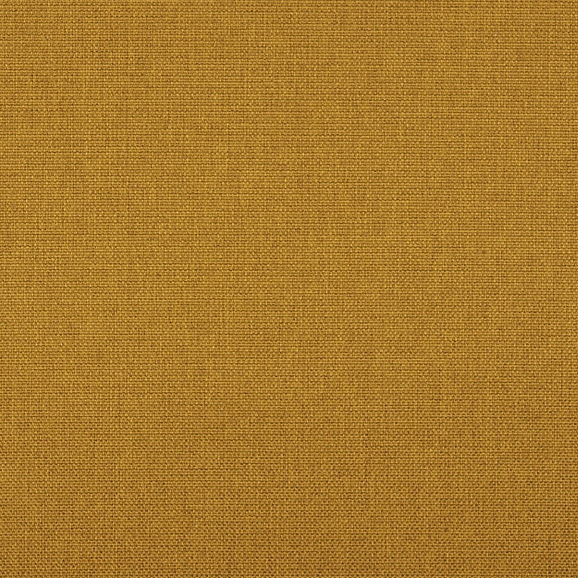 Mustard yellow linen-look fabric swatch with visible weave; warm, textured upholstery textile.