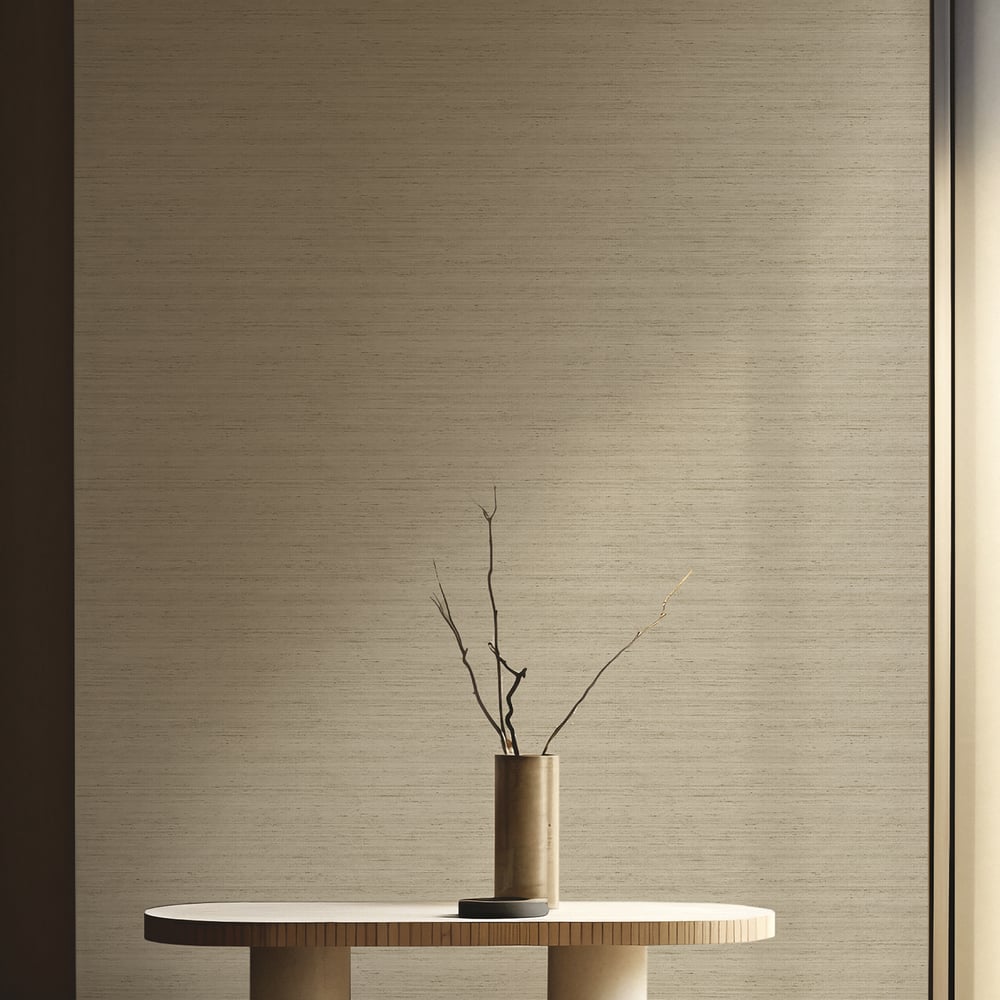 Galerie Wallcoverings Synergy Shantung Tonale Galerie Wallcoverings  Beige   - IS33393