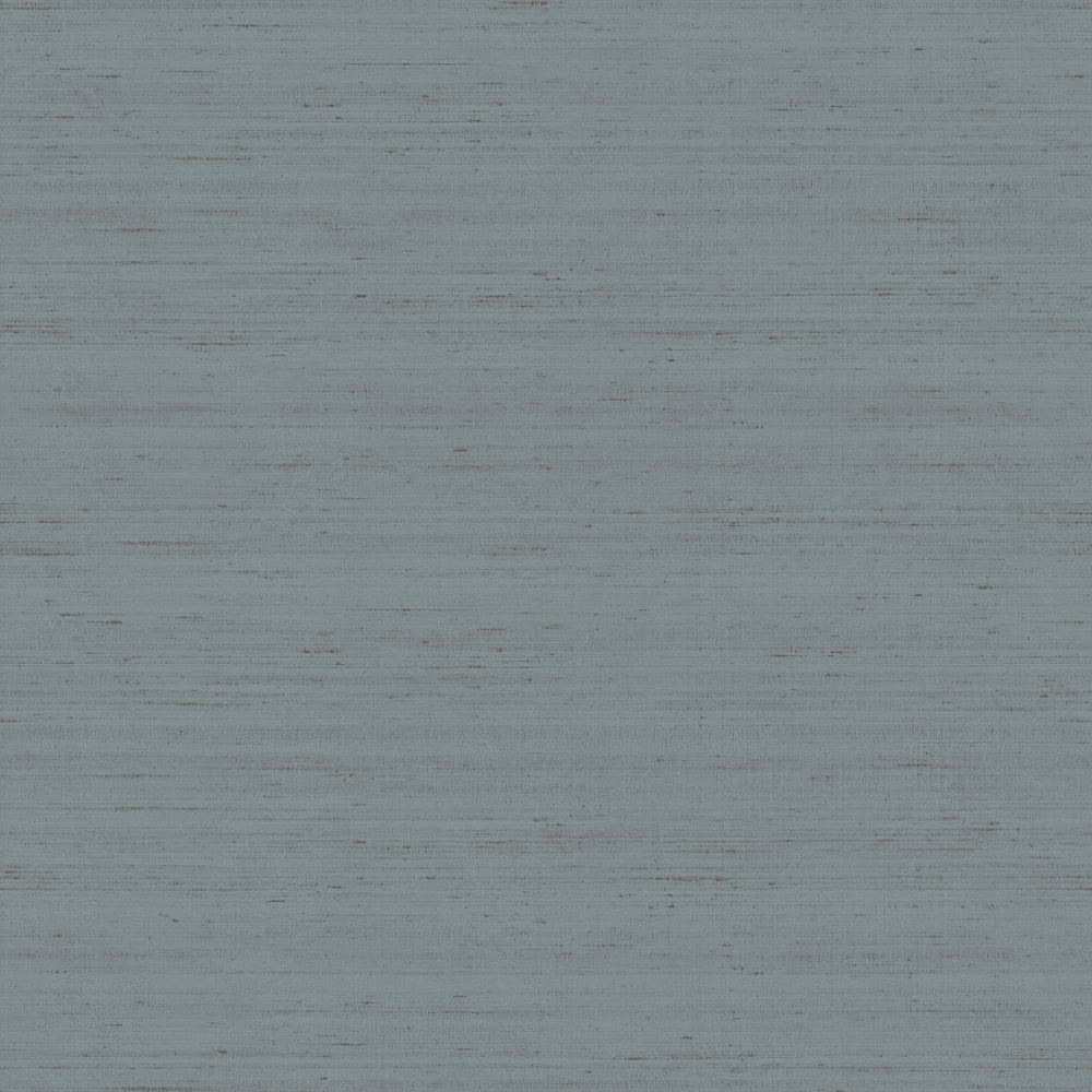 Blue wallpaper with a subtle shantung weave texture.