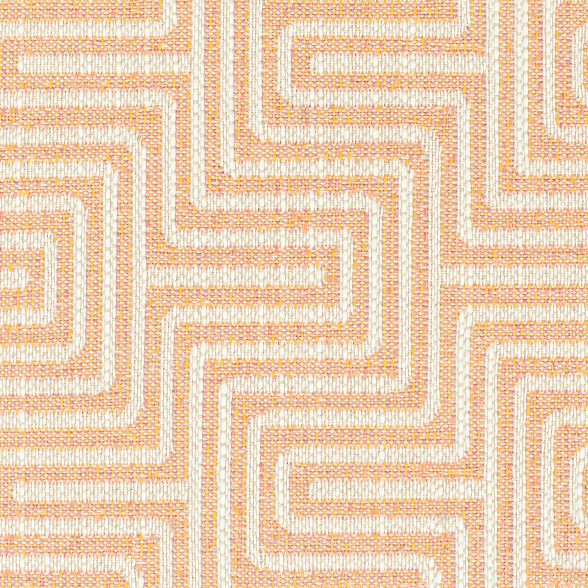 STOUT TEXTILES  UPHOLSTERY,WOVENS TRANSITIONAL,, GEOMETRIC SHRIMP   - ISLA-1