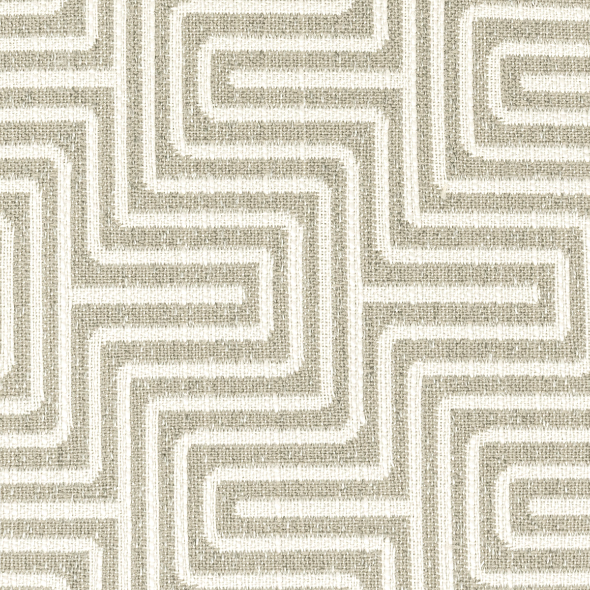 STOUT TEXTILES  UPHOLSTERY,WOVENS TRANSITIONAL,, GEOMETRIC SILVER,CHROME   - ISLA-6