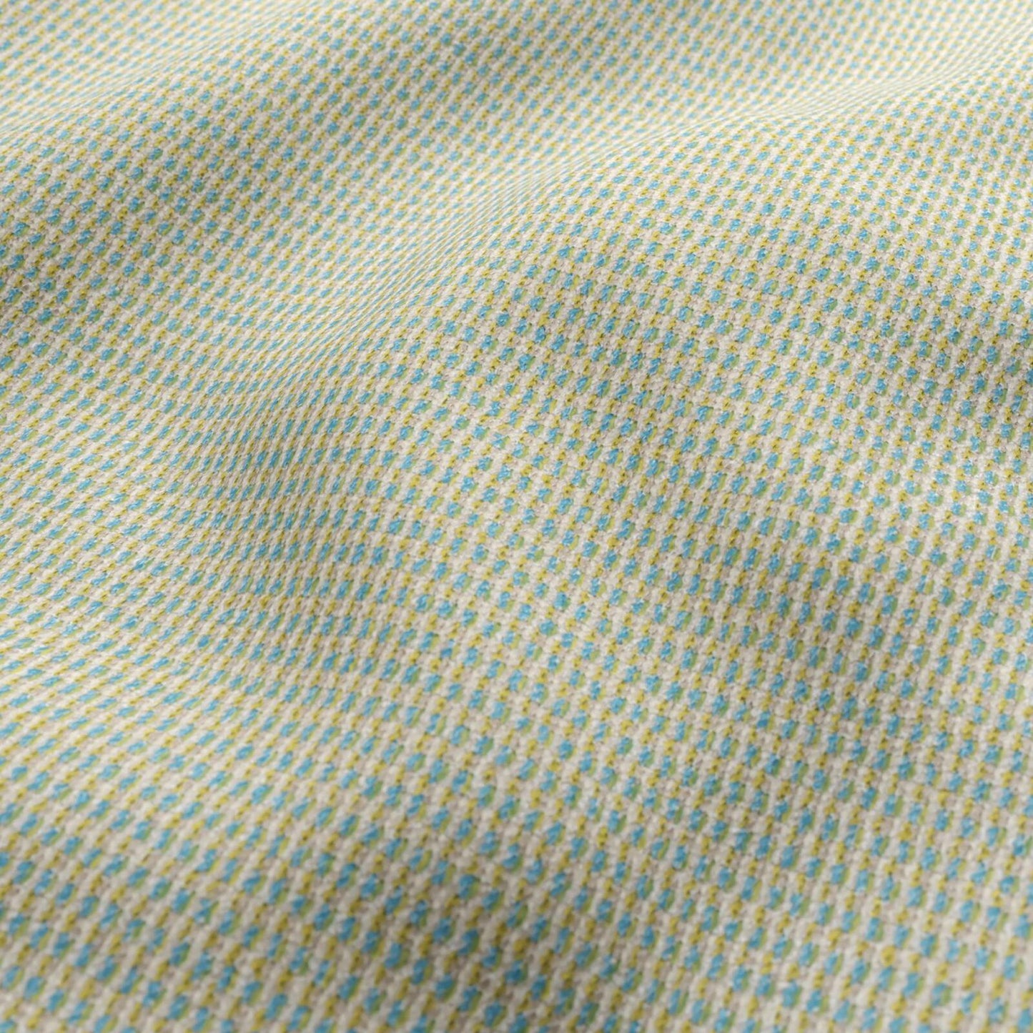 JF Fabrics FibreGuard Outdoor ISLE 64 Fabric Texture, Stripe Navy, Turquoise, Black, Grey, White  Chenille, Texture, Outdoor - 9466964 J9301