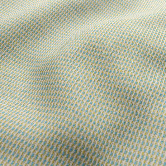 JF Fabrics FibreGuard Outdoor ISLE 64 Fabric Texture, Stripe Navy, Turquoise, Black, Grey, White  Chenille, Texture, Outdoor - 9466964 J9301