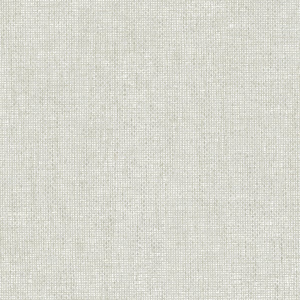 Grey textured wallpaper with a subtle crosshatch pattern and linen-like weave.
