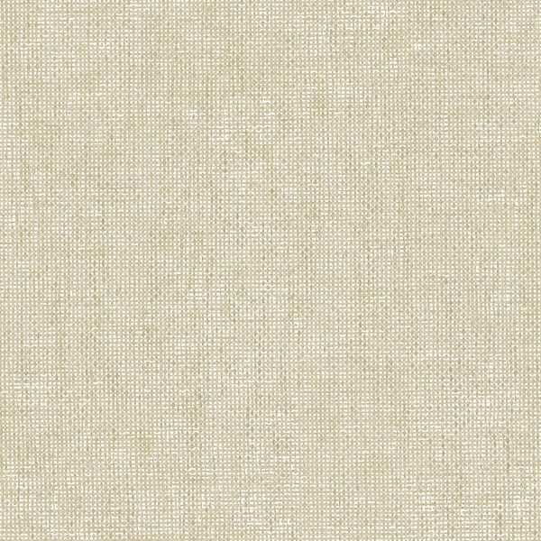 Beige wallcovering close-up with linen-like weave and subtle crosshatch texture in a natural cream tone.
