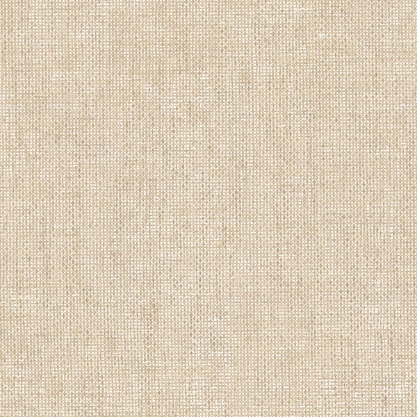 Beige textured wallcovering close-up with a linen-like woven pattern.