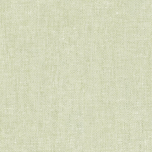 Green textured wallpaper with a fine woven texture.