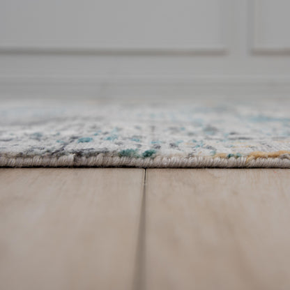 Contemporary rug, 2' x 3'.