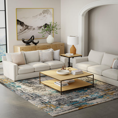 Intrigue Contemporary rug, 5' x 8'.