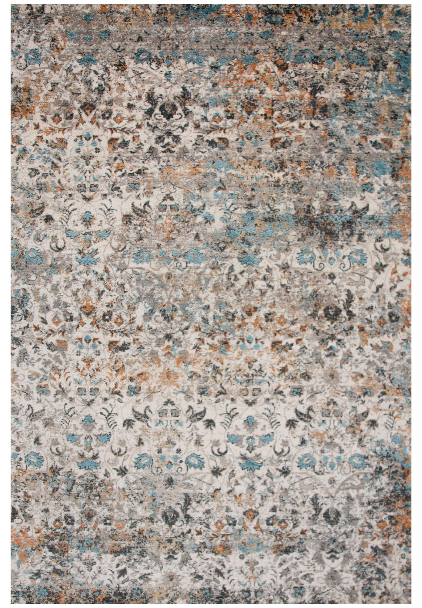 Transitional area rug, 2' x 10'.