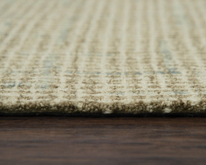 Casual rug, 9' x 12'.