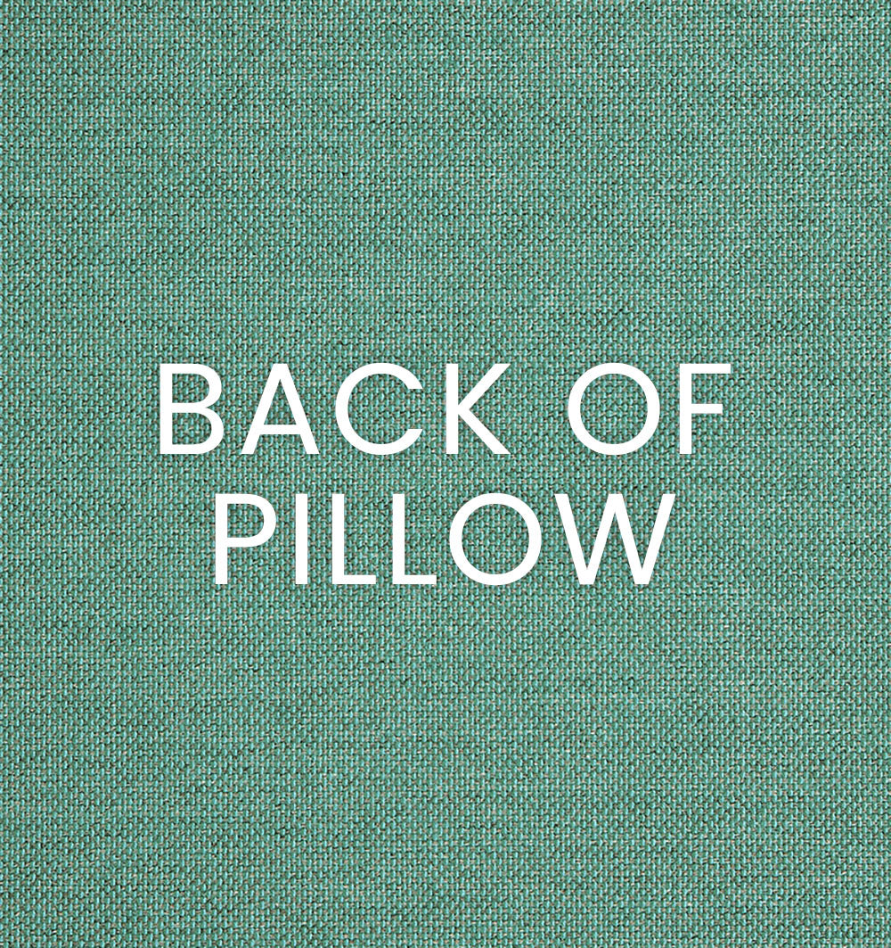 D.V. KAP HOME   22" x 22" Outdoor Boomerang Pillow - Lagoon Scribble    - OD-206-L-2222