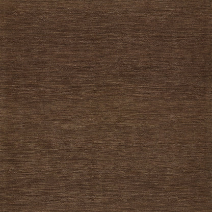Dark brown rug with a subtle woven texture; 3'6" x 5'6