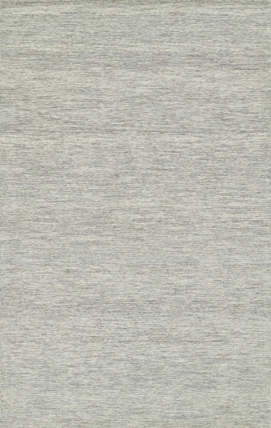 Light gray heather rug texture with a soft pile, 5' x 8' rug.
