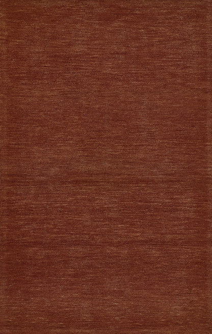 Brick-red woven fabric texture close-up, suggesting upholstery or clothing material with subtle horizontal grain.