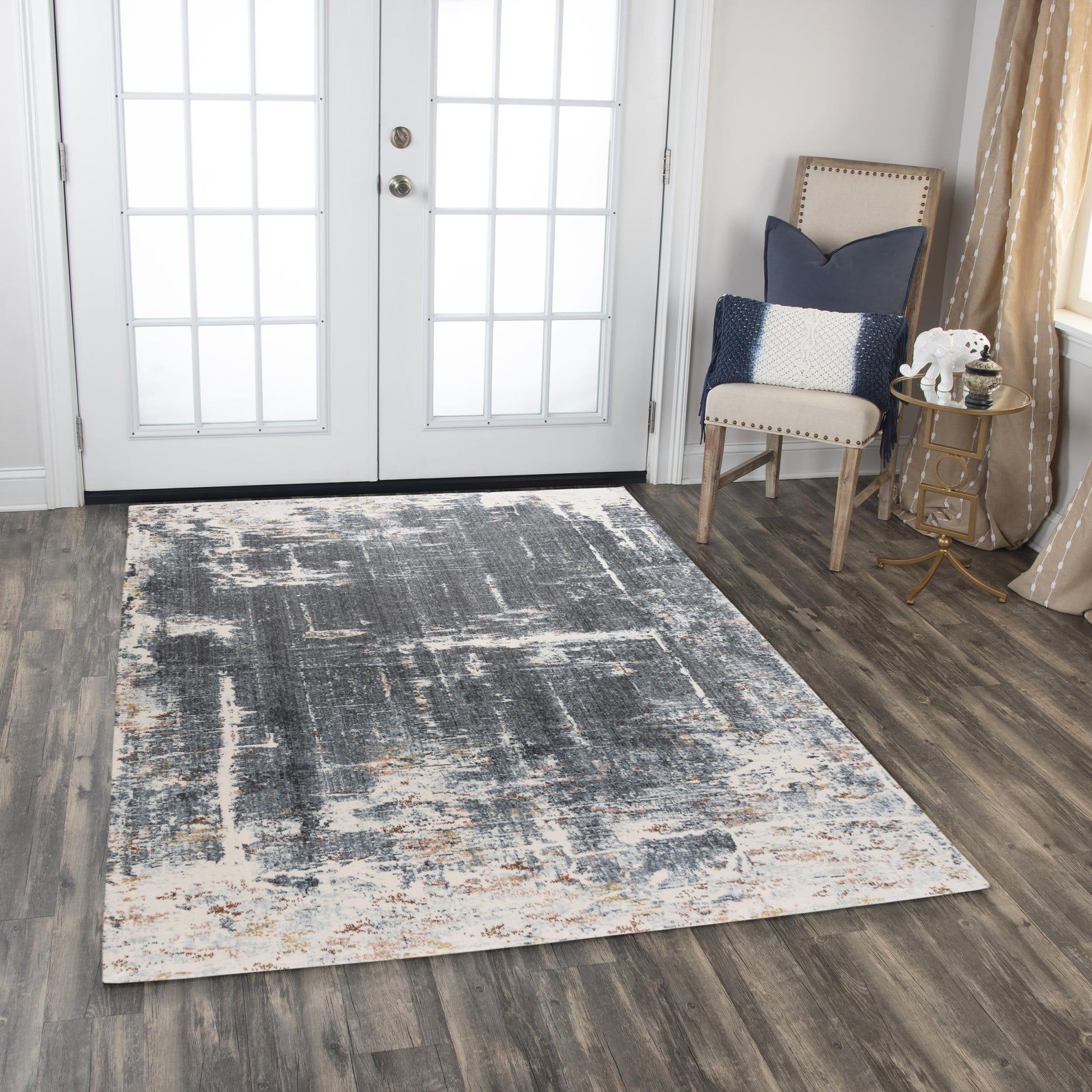 Jasper rug, contemporary, 10' x 13'.