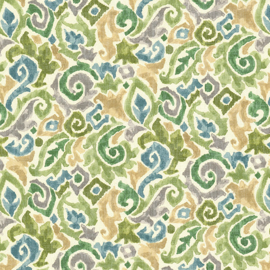 STOUT TEXTILES  MULTIPURPOSE,PRINT TRANSITIONAL,, ABSTRACT CHARTREUSE,CITRINE   - JAVA-1
