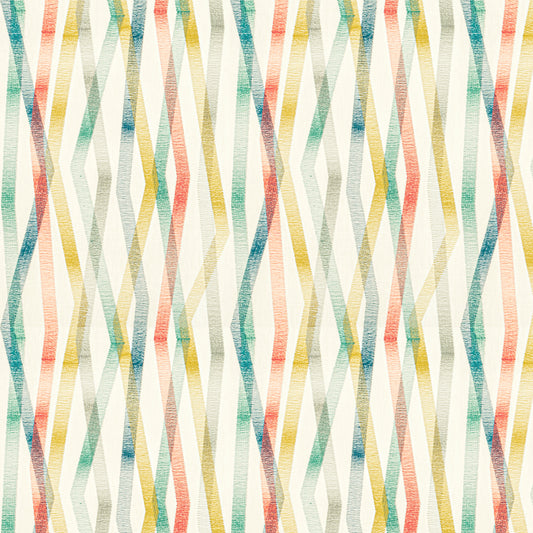 STOUT TEXTILES  MULTIPURPOSE,EMBROIDERIES TRANSITIONAL,, GEOMETRIC SUNSET   - JAVE-1