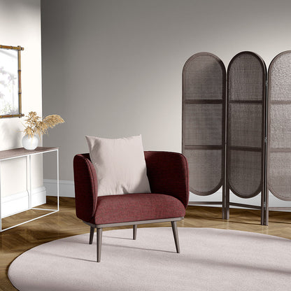 NICHOLASJOHN INC NJ-THOMAS Chili Red Solid   Fabric - NJ25-1792