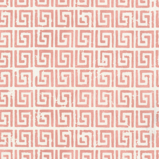 STOUT TEXTILES  MULTIPURPOSE,PRINT TRADITIONAL, GEOMETRIC CORAL   - JENK-2