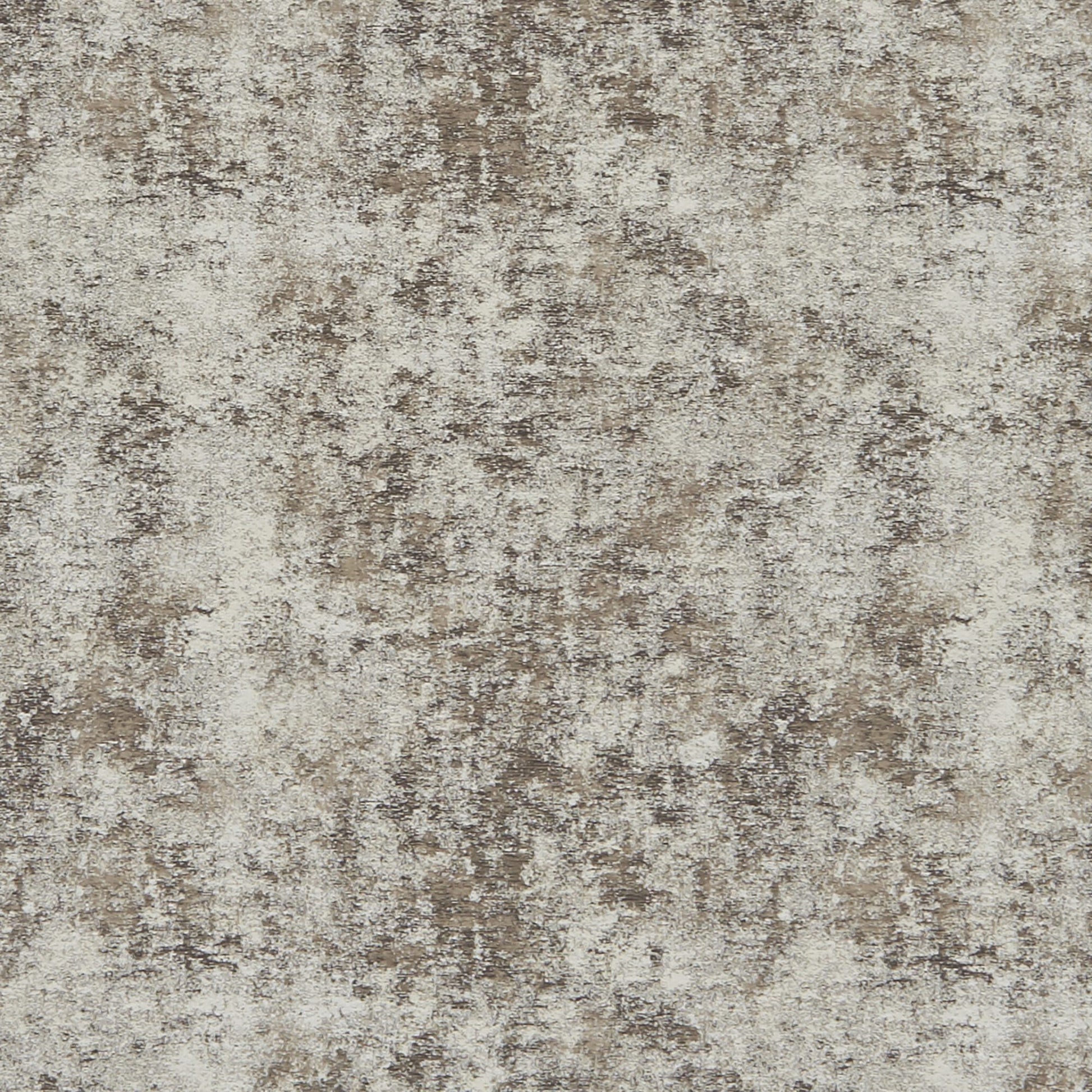 Grey and silver distressed jersey knit fabric texture with an abstract mottled pattern.