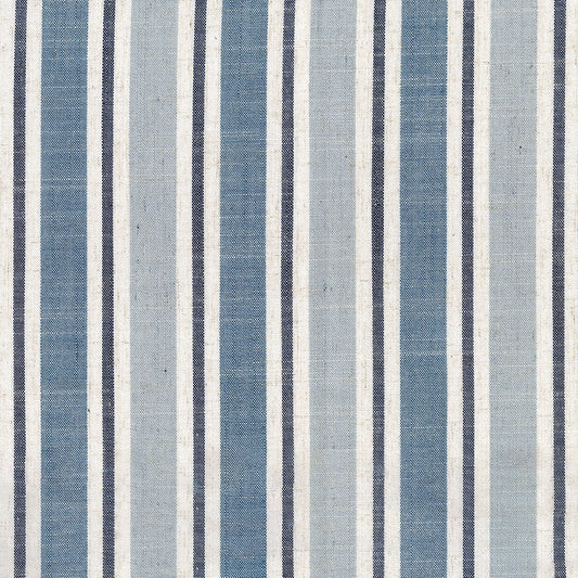 NICHOLASJOHN INC NJ-YORICK Blue Stripe   Fabric - NJ25-1814