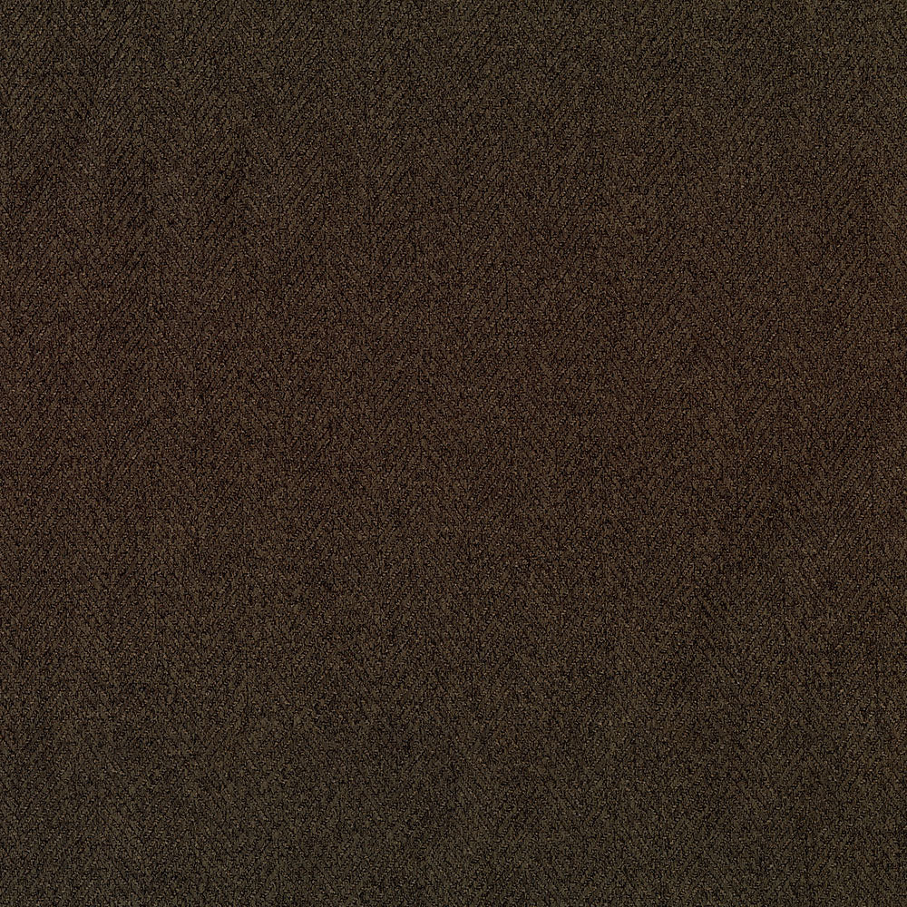 Dark brown suede-textured fabric close-up, soft, matte finish suitable for upholstery or apparel.