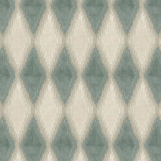 STOUT TEXTILES  UPHOLSTERY,VELVET TRADITIONAL, DIAMOND AQUA   - JIMM-1