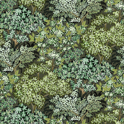 KRAVET COUTURE BROCCOLI CANPOY PRINT---BOTANICAL & FLORAL STONEWALL   - JMW1004.11.0