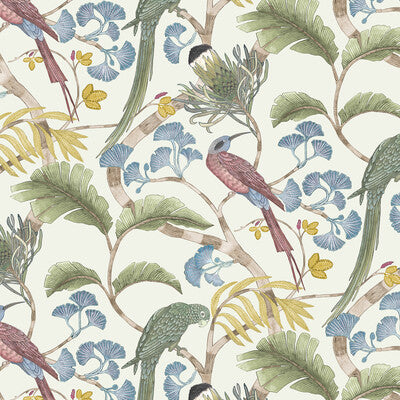 KRAVET COUTURE LIVING BRANCHES PRINT--ANIMAL/INSECTS-BOTANICAL & FLORAL THUNDER GREY   - JMW1006.01.0