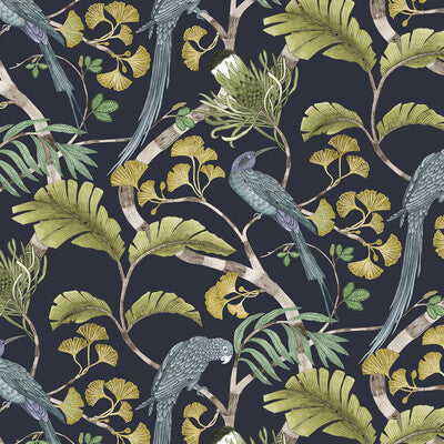 KRAVET COUTURE LIVING BRANCHES PRINT--ANIMAL/INSECTS-BOTANICAL & FLORAL VINEYARD   - JMW1006.41.0