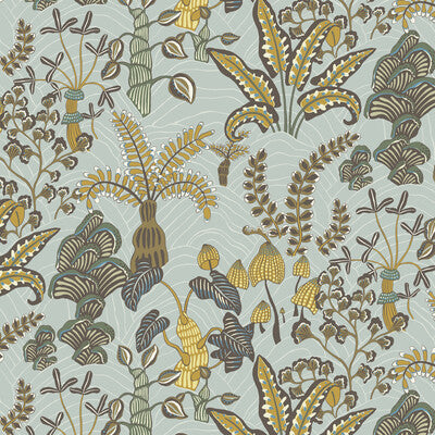 KRAVET COUTURE WOODLAND FLOOR PRINT---BOTANICAL & FLORAL DOVE   - JMW1012.01.0