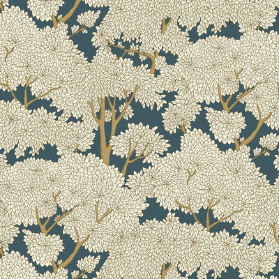 KRAVET COUTURE STOCKEND WOODS PRINT---BOTANICAL & FLORAL MINK   - JMW1014.01.0