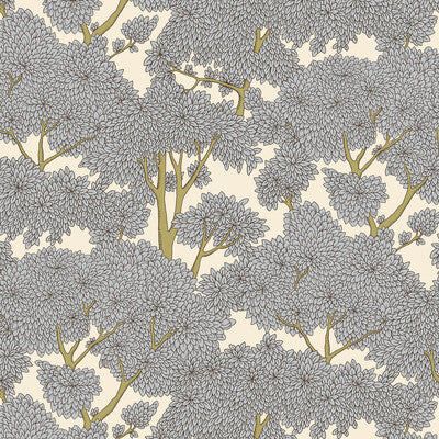 KRAVET COUTURE STOCKEND WOODS PRINT---BOTANICAL & FLORAL FOX   - JMW1014.11.0