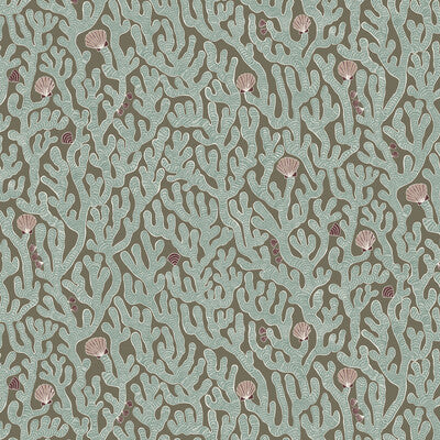 KRAVET COUTURE CORAL PRINT---NOVELTY NEMO   - JMW1016.31.0